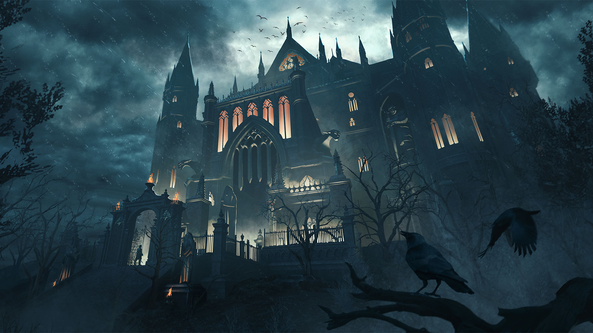 Nighthaven castle vista