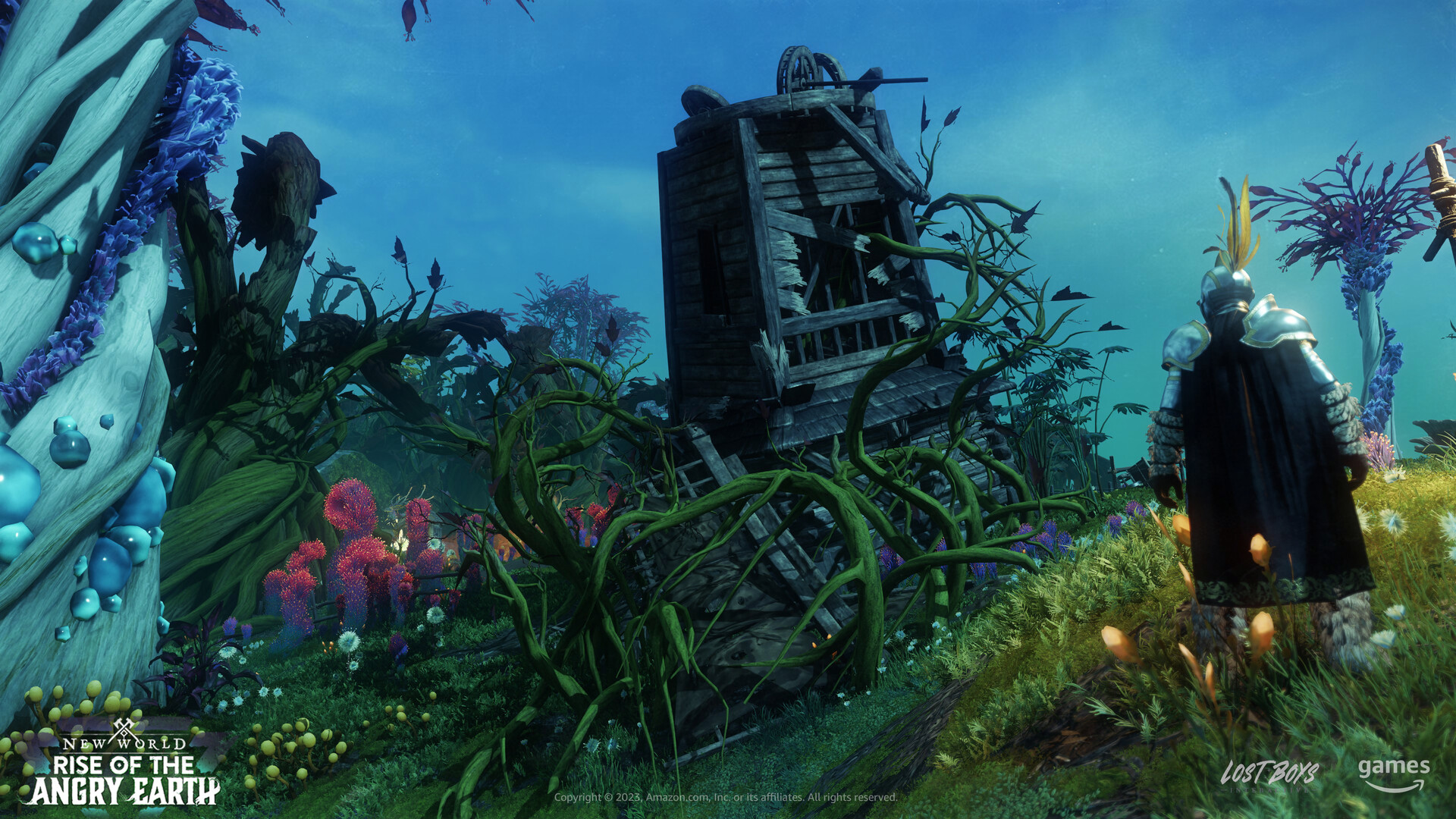 Elysian Wilds environment concept