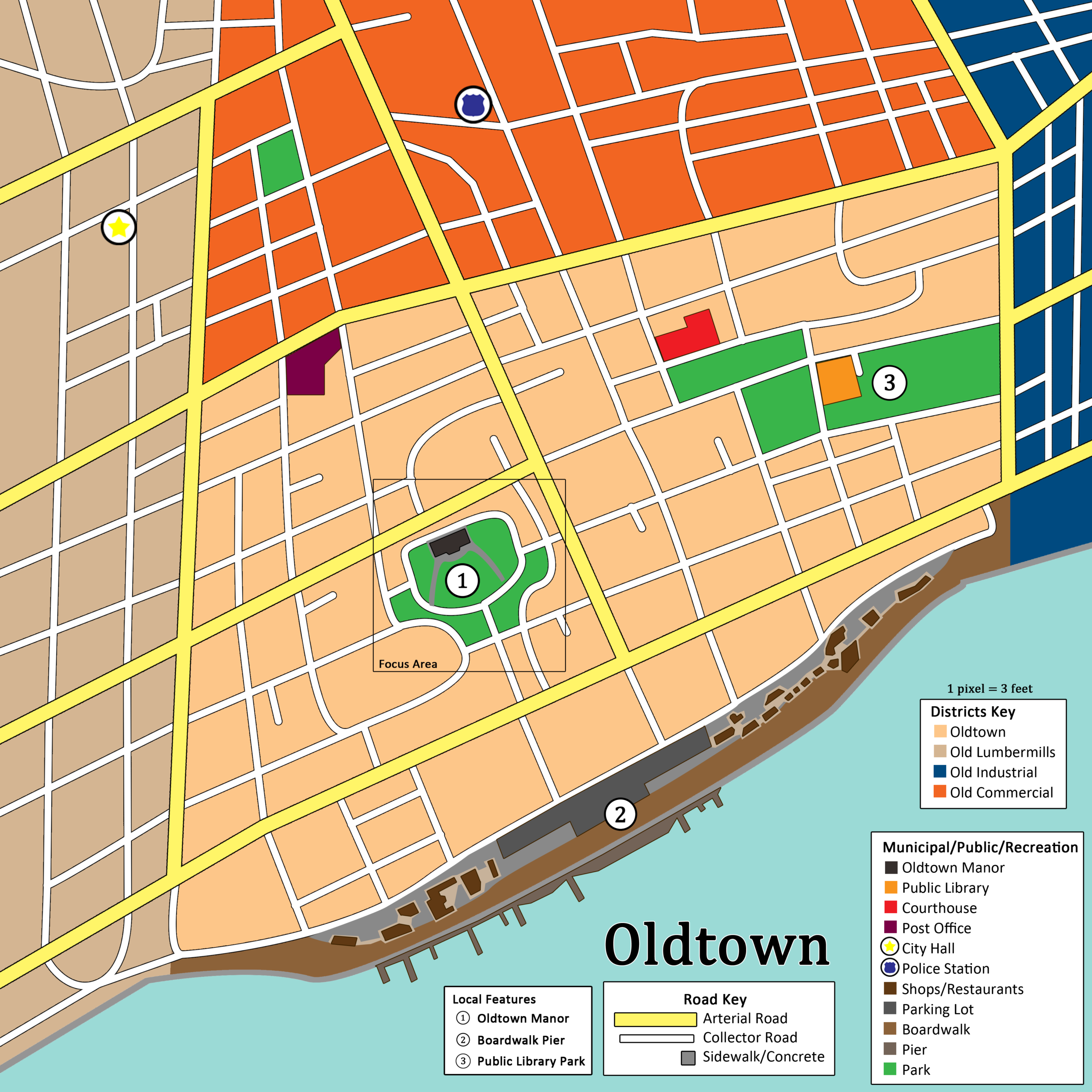 Oldtown Focus Map thumbnail