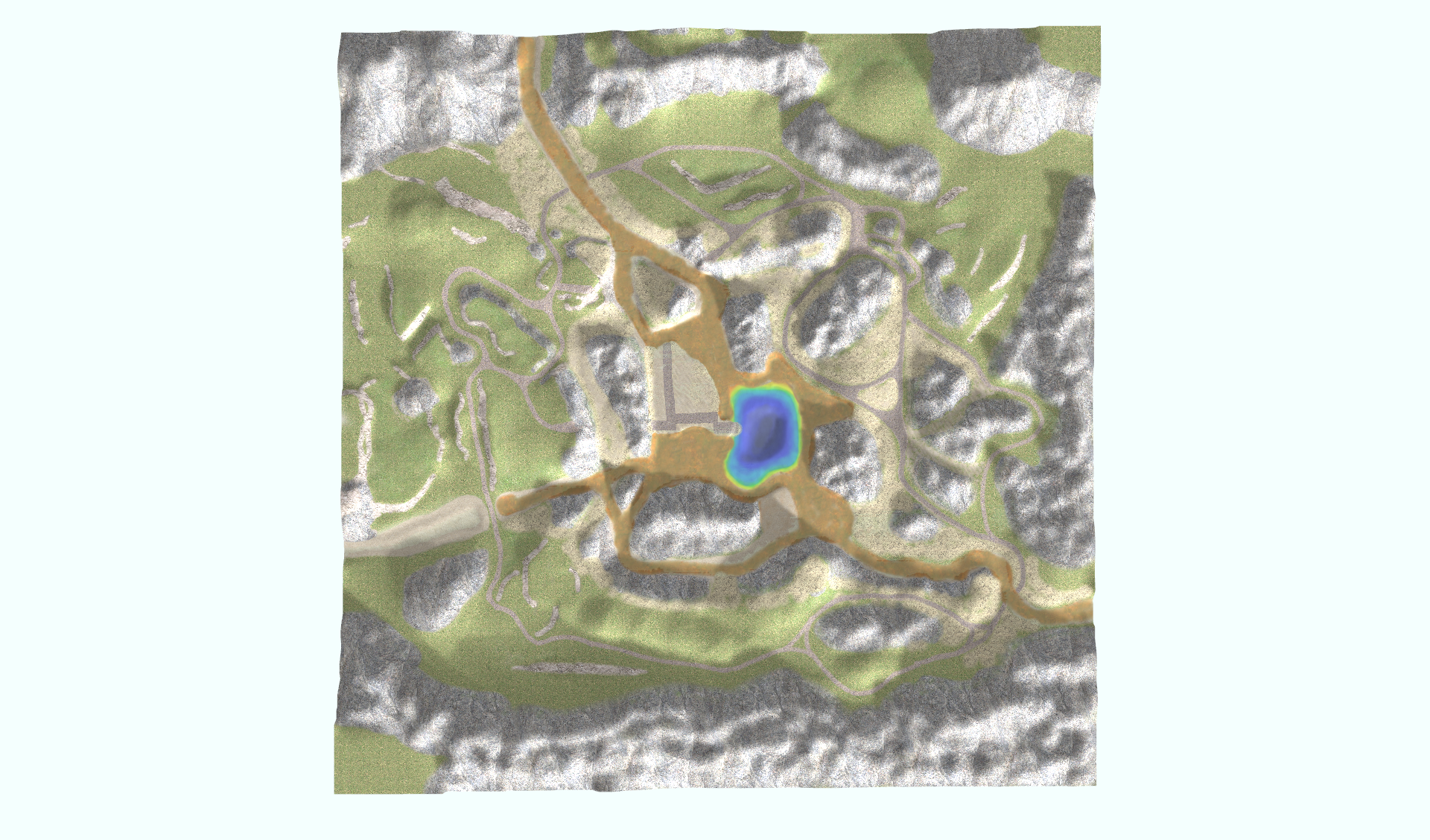 Yellowstone heightmap 3